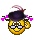 old lady waving Slack emoji