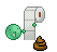 toilet paper Slack emoji