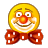 clown wink Slack emoji
