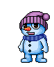 snowman teasing Slack emoji