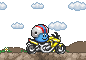 dirt bike Slack emoji