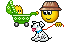stroller and dog Slack emoji