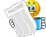reading morning paper Slack emoji