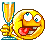 tipsy champagne Slack emoji
