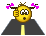 girl running Slack emoji