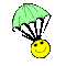 parachute Slack emoji