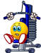 lift weights Slack emoji