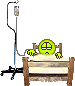 hospital bed Slack emoji