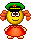 girl military Slack emoji