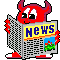 devil reading news Slack emoji