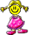 pigtails smile Slack emoji