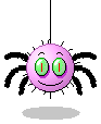 lavender spider Slack emoji