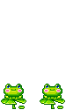 leap frogs Slack emoji