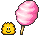 cotton candy Slack emoji