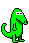 dinosaur roar Slack emoji