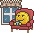 cozy chair Slack emoji