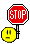 stop sign Slack emoji