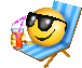 beach chair Slack emoji