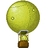 hot air balloon Slack emoji