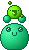holding over head Slack emoji