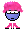 stylish pink Slack emoji