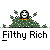 filthy rich Slack emoji