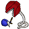 candy monster Slack emoji