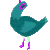 rainbow pigeon Slack emoji