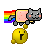 nyan drag smiley Slack emoji