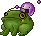 frog ride Slack emoji