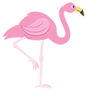 flamingo Slack emoji