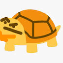thonking turtle Slack emoji