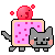 nyan ride Slack emoji