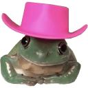 right fwog Slack emoji