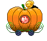 pumpkin carriage Slack emoji