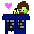 doctor and tardis Slack emoji