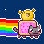 nyan ride Slack emoji