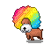 afro dog Slack emoji