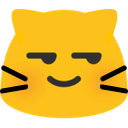 meow smirk Slack emoji