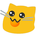 meow nomtangerine Slack emoji
