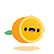 happy orange Slack emoji
