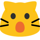 meow open mouth Slack emoji