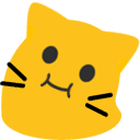 meow puffy tilt Slack emoji