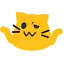 meow shrugsmirk Slack emoji