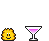 flaming cocktail knuddels Slack emoji