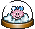 knuddels snowglobe girl Slack emoji