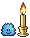 knuddels candle Slack emoji
