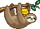 sloth knuddels Slack emoji