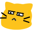 meow glare zoom Slack emoji