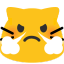 meow mad Slack emoji